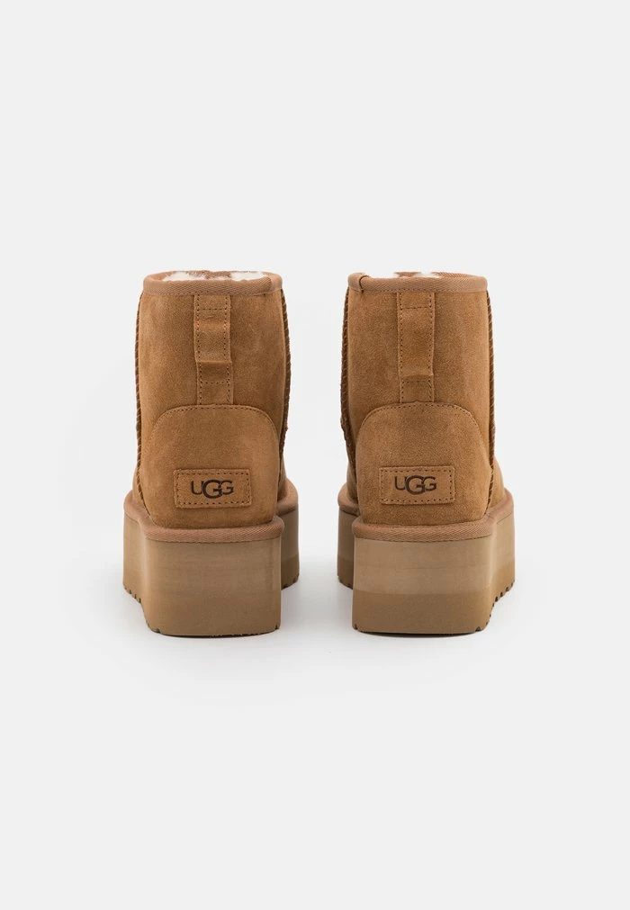 CLASSIC MINI PLATFORM - Platform ankle boots - chestnut UGG CLASSIC MINI PLATFORM - Platform Ankle Boots - Chestnut -UGG Shop 9b4a23d099a74db78f37f76f6ce32461