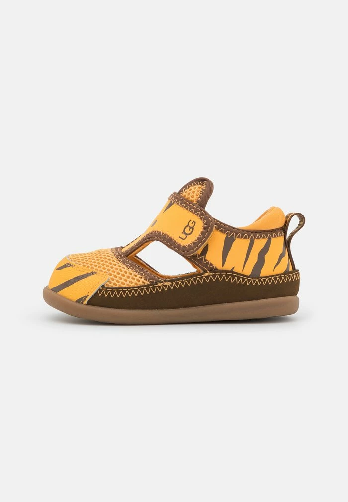 UGG DELTA CLOSED TOE TIGER STUFFIE UNISEX - Sandals - Daisy/dark Earth 1 UGG DELTA CLOSED TOE TIGER STUFFIE UNISEX - Sandals - Daisy/dark Earth