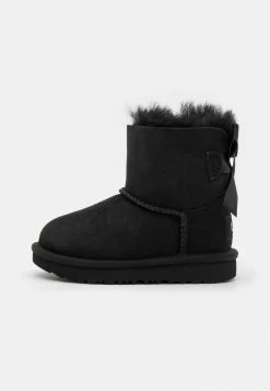 UGG MINI BAILEY BOW II - Classic Ankle Boots - Black