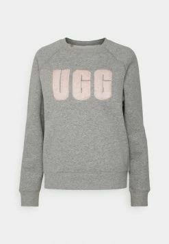 UGG MADELINE FUZZY LOGO CREWNECK - Sweatshirt - Grey Heather/sonora 3 UGG MADELINE FUZZY LOGO CREWNECK - Sweatshirt - Grey Heather/sonora -UGG Shop b1996cdda0334a019a2d7fe36e512e5f