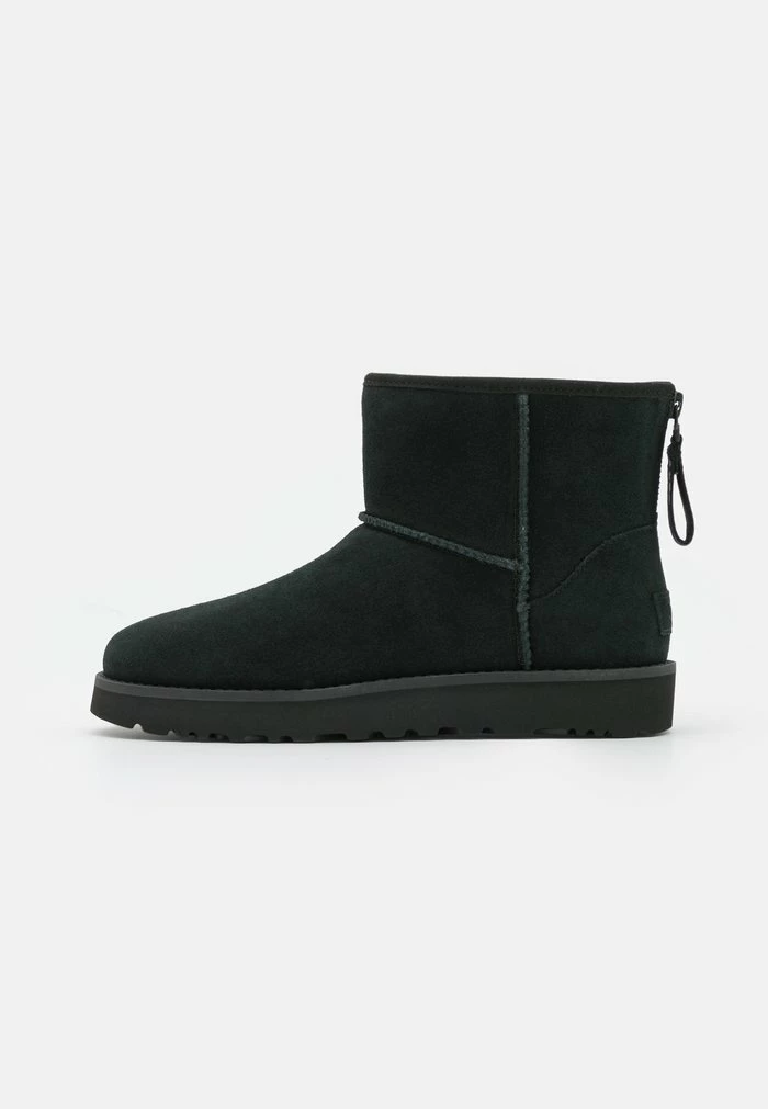 CLASSIC MINI LOGO ZIP - Classic ankle boots - black UGG CLASSIC MINI LOGO ZIP - Classic Ankle Boots - Black -UGG Shop ba64d1b999dc437ab01f32dbac27251b