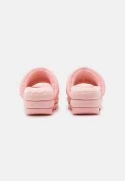 UGG MAXI SLIDE LOGO - Heeled Mules - Pink Scallop -UGG Shop c5471734f274437dae2e01350b682327