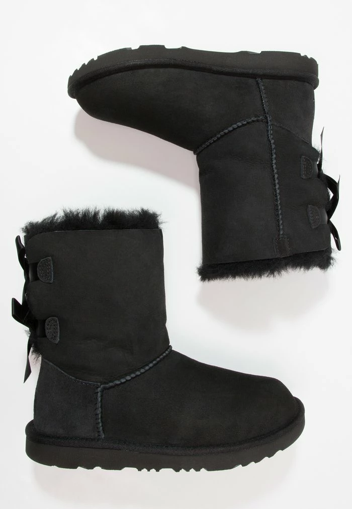 BAILEY BOW II - Lace-up ankle boots - black UGG BAILEY BOW II - Lace-up Ankle Boots - Black -UGG Shop cad1a1e4cbfa4fd388265b3530728cca