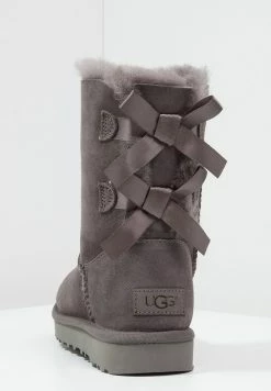 UGG BAILEY BOW - Classic Ankle Boots - Grey -UGG Shop cd24d18222c74140b68784fd42681dc1