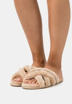 UGG SCUFFITA SPOTTY - Slippers - Natural