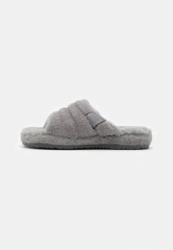 UGG FLUFF YOU UNISEX - Slippers - Grey