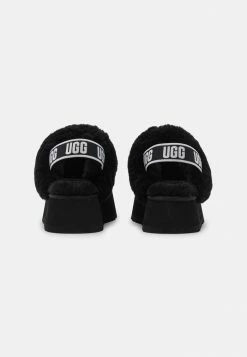 UGG FUNKETTE VALENTINE - Platform Sandals - Black -UGG Shop da631d3257c64e02aa261af6edc90c48