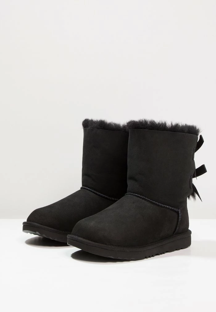 BAILEY BOW II - Lace-up ankle boots - black UGG BAILEY BOW II - Lace-up Ankle Boots - Black -UGG Shop e04a54c5b76144409f421edd9e138564