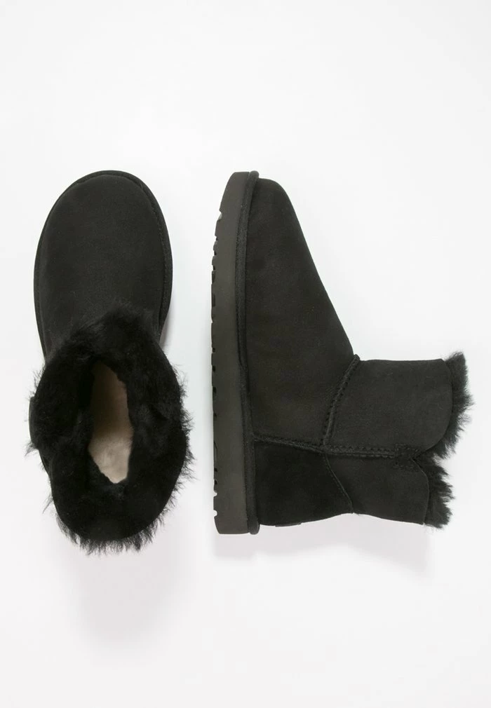 MINI BAILEY BUTTON - Ankle boots - black UGG MINI BAILEY BUTTON - Ankle Boots - Black -UGG Shop e666581433e3436dbd954908377d739a