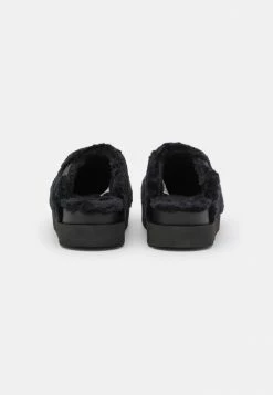 UGG FUZZ SUGAR SLIDE - Slippers - Black -UGG Shop ebdbc58a012e487fa58cadc8b2971fef