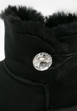 UGG MINI BAILEY BUTTON BLING - Classic Ankle Boots - Black 6 UGG MINI BAILEY BUTTON BLING - Classic Ankle Boots - Black -UGG Shop ed7d5c48732843038ce0486a52dff699