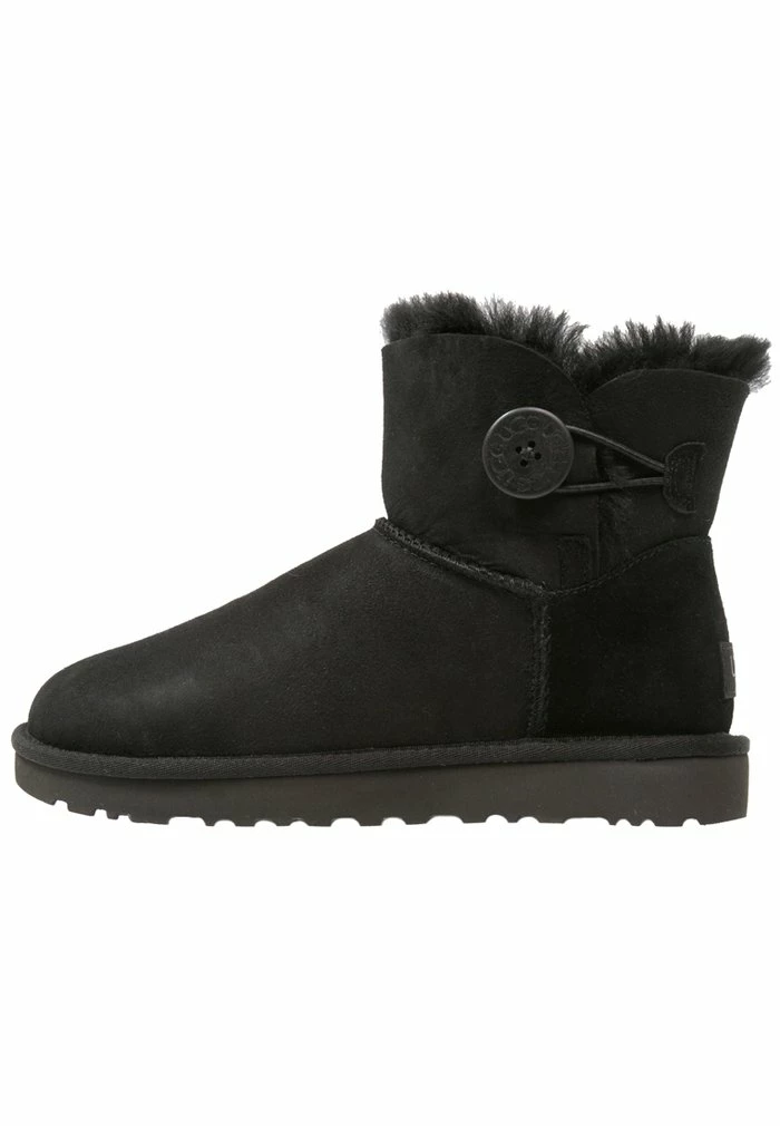 MINI BAILEY BUTTON - Ankle boots - black UGG MINI BAILEY BUTTON - Ankle Boots - Black -UGG Shop f78273d968fc438785ba674f5edc89b9