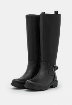UGG HARRISON TALL - Cowboy/Biker Boots - Black -UGG Shop fd2c29cfa71d4ef4abd49069382af43e